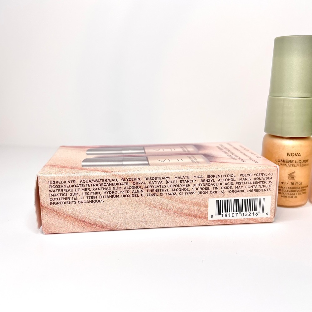Ilia Liquid Light Serum Highlighter Duo Nova Atomic - Picture 8 of 9